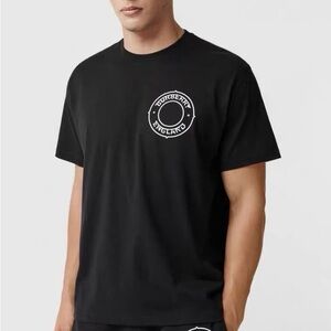 🧨steal Authentic Burberry Black Short Sleeve Tee